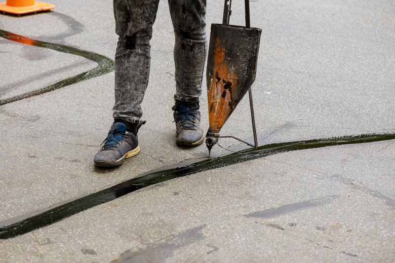 Professional Caulking Application